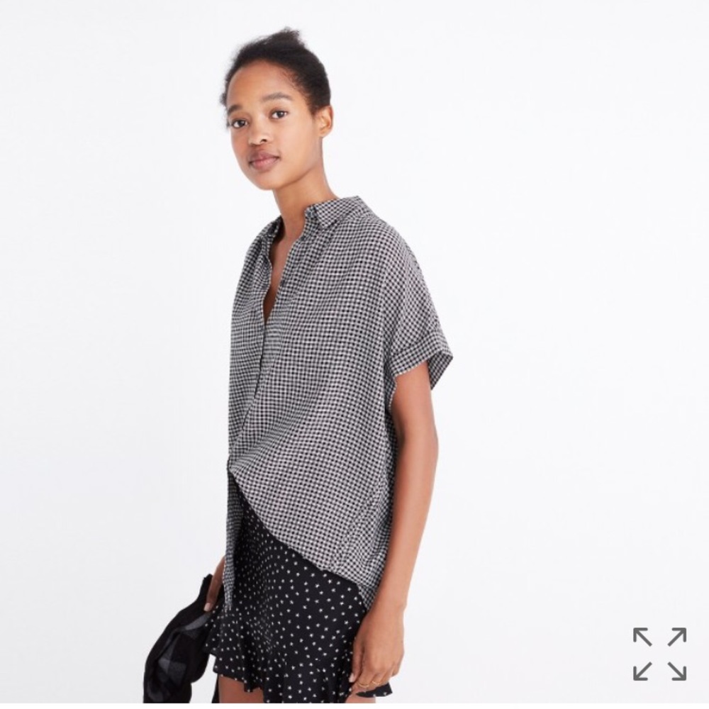 Madewell Central Shirt in Haden Plaid